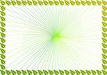 青青叶 环保证书纹