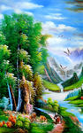 油画风景