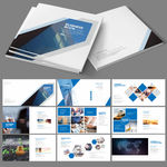 时尚现代商务宣传册封面