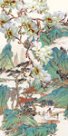 国画花鸟玄关