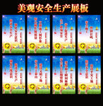 安全生产展板