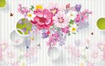 3D玫瑰花朵