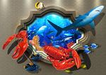 3D小龙虾立体画