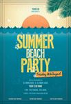 夏日海滩派对海报