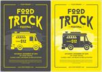 美食快餐车海报