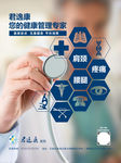 简约医疗海报
