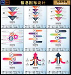 多彩信息图表设计