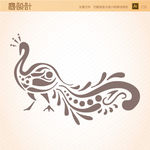 孔雀矢量图