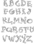 艺术英文字母