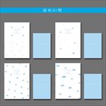 最新韩版清新可爱碎花本本
