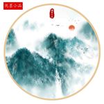 新中式禅意背景墙