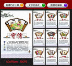 校园文化，国学经典，励志展板