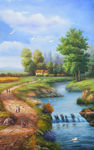 乡村油画