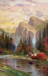 油画风景