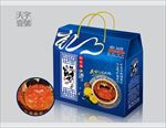 大闸蟹包装平面图图片