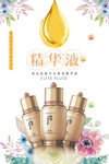 进口护肤品牌后的海报