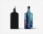 高清礼物酒包装效果图智能样机