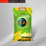 大米包装（平面展开图）