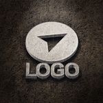石膏立体标志LOGO模板样机