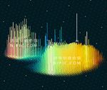 音频曲线图