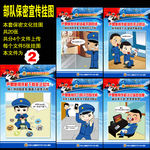 军队保密宣传挂图
