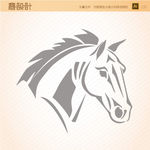 马头矢量图