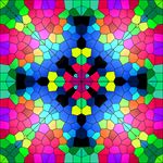 彩色玻璃
