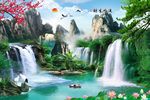 巨幅山水