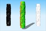 龙柱3D模型