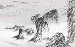 国画背景墙