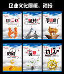 企业文化展板海报