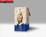 酒包装 平面图