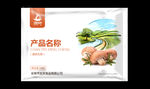 食品包装平面图