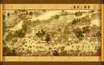 清明上河图背景素材