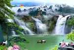 客厅山水画