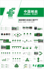 中国邮政储蓄银行总结计划PPT