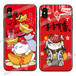 招财猫手机壳素材图