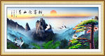黄山迎客松