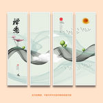 新中式水墨装饰画