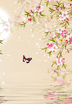 蝶恋花中式玄关过道