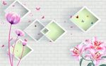 3D梦幻百合花