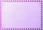 紫粉丝 奖状底纹