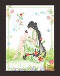 手绘女生