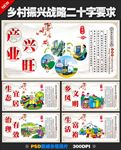 乡村振兴战略漫画