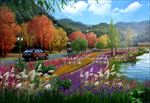 园林景观 住宅景观 园林效果图