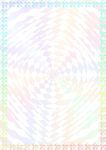 幻彩花容 销售证书纹