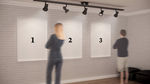 画廊展示样机