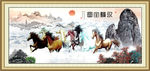 八骏全图