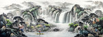 源远流长山水画