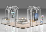 展厅 展位 展览  会展模型